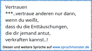 Vertrauenvertraue Anderen Nur Dannwenn Du Weißtdass Du Die