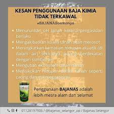 Tok alang channel 3 months ago. Kenapa Baja Kimia Berbahaya Bajanas Selangor Facebook
