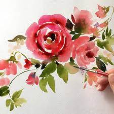 Herrera.i am a watermedia artist, working in watercolor, watercolor batik, ink, and acrylic. More New Releases Coming Soon Holidays Watercolor Floral Floral Watercolor Watercolor Flowers Paintings Flower Painting