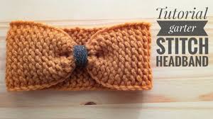 Knitting looms come in many sizes so pick a loom depending on how wide you want your knitting to be, not how long. How To Make A Headband In Garter Stitch Tutorial Step By Step For Beginner Loom Knitting Diy Youtube