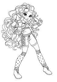 Download moxie girlz coloring pages and use any clip art,coloring,png graphics in your website, document or presentation. Moxie Girlz 6 Coloring Page Free Printable Coloring Pages For Kids