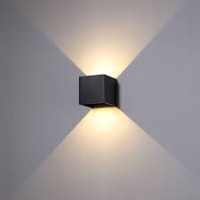 Get free shipping on qualified barn light outdoor sconces or buy online pick up in store today in the lighting department. Lwa288 6 Watt Led Black Up And Down Garden Wall Light Outdoor Light