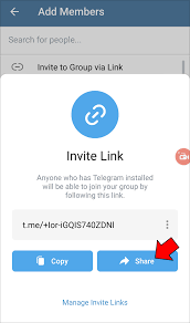 Telegram link group