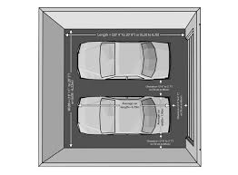 Minimum 2 Car Garage Dimensions Garage Dimensions Car Garage Garage Door Sizes