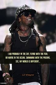 People look up to them because these quotes are full of helpful ingredients to stew the perfect dish of success. List Of Top Pics Of Some Of The Best Pop And Rap Artists New And Old Pictures From Artist Such As Drake Nicki Minaj Lil Wayne Quotes Lil Wayne Rapper Quotes