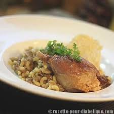 Risotto Coquillettes Aux Cepes Et Confit De Canard Recettes Pour Diabetiques Et Dietetiques Recette En 2020 Confit De Canard Risotto Coquillette Coquillettes
