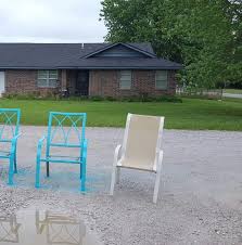 Repurposed Patio Chairs I Found At Junk Store Before Pics Patio Furniture Patio Chairs Outdoor Chairs