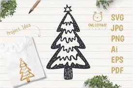 This is a christmas tree icon. Scandinavian Style X Mas Tree Svg Christmas Decor Cut File 371765 Cut Files Design Bundles