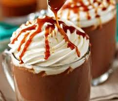 Mousse Chocolat Caramel Au Beurre Sale Recette Chocolat Chaud Recette Recettes De Cuisine
