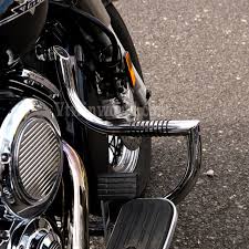 Chopper hauss flex front motor mount and chopper hauss crash bar color: Yamaha V Star Xvs 1100 Custom A Classic Crash Bar Engine Guard W Built In Pegs Ebay