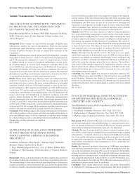 Animal: Neuroanatomy; Neurochemistry