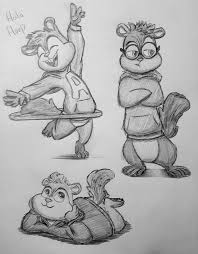 Jeanette alvin and the chipmunks coloring pages. Ooo Kay