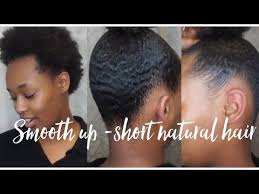 How To Do A Sleek Ponytail On Short Natural Hair Updated Version Youtube Short Hair Styles Natural Hair Styles Easy Natural Hair Updo