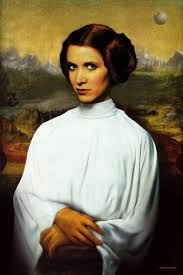 Mona Leia Art Print Star Wars Geek Leia Star Wars Art