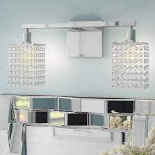Search results for crystal lighting. Mercer41 Casandra 2 Light Dimmable Vanity Light Reviews Wayfair