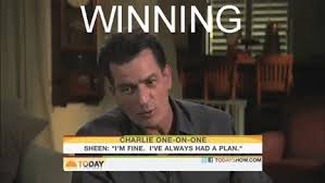 The 45 year old actor. Charlie Sheen Im Winning Gif Selebritytoday