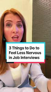 Tips to Overcome Nervousness in Job Interviews