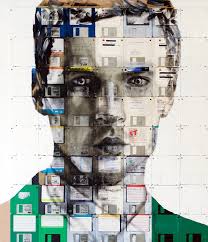 Floppy Disk Art by Nick Gentry