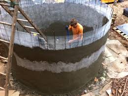 Building A Ferrocement Water Tank Part One Foundation And Walls Aquaponics Greenhouse Aquaponics System Backyard Aquaponics