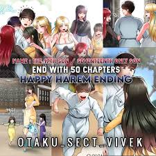 Another best harem manhwa18 😏 » Name : The 17th Son  Seventeenth Only Son  » chapters : 50 end with happy ending 💜 ✨ » genra : no-ntr, harem, echhi,  comedy,