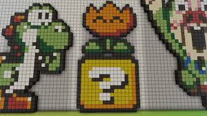 Minecraft Flower In Mario By Jedhug On Deviantart Pixel Art Minecraft Pixel Art Mario