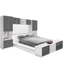 Pier wall beds are great storage solutions for bedrooms with extra space on the headboard wall. Studio Pier Wall Platform Bed W Matte Headboard Storage Footboard Storage Bridge Contempo Space
