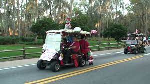 Fort Wilderness Christmas Golf Cart Parade 2021 Disney S Fort Wilderness Christmas Golf Cart Parade 12 24 11 Walt Disney World Youtube