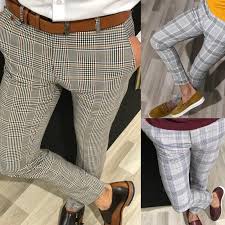 15 essentials items to perfect your look. 2021 Fashion Mens Smart Casual Pants Plaid Twill Jogger Pants Urban Harem Long Trousers Slim Business Wear Pocket Spring 2020 From Mikety 19 57 Dhgate Com