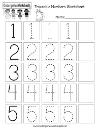 This Is A Numbers Tracing Worksheet For Preschoolers Or Kindergartener Kindergarten Math Worksheets Free Preschool Math Worksheets Kindergarten Math Worksheets