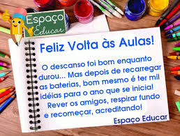 2021, educação infantil, ensino fundamental, volta às aulas janeiro 20, 2021. Mensagem Feliz Volta As Aulas Para Todos