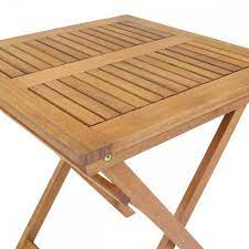 My current idea is just to have the leg basically fold into itself but i'm unsure how sturdy this would be. Charles Bentley Fsc Hardwood Wooden Garden Furniture Square Foldable Patio Table Garden From Beatsons Direct Uk