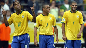 Ronaldo, ronaldinho, kaka, adriano the brazil team showing off their skill, on and off the pitch. He Did It His Way Ronaldinho S Brazil Story Goal Com