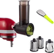 Maybe you would like to learn more about one of these? Buy Cheese Grater Shredder Attachments For Kitchenaid Stand Mixer Fresh Prep Slicer Shredder Attachment As Kitchenaid Mixer Accessories Set By Innomoon Online In Indonesia B08mvsscp5