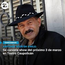Una mala noticia para los fanáticos de la cumbia 🥲. Antonio Ríos  (@antoniorioseloriginalok), acaba de anunciar la cancelación de su  concierto. Hoy en la tarde, el equipo de producción a través de