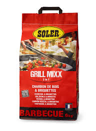 Si vous choisissez les boulets ou briquettes de charbon de bois, pensez à vérifier la nature des produits. Melange De Briquette Et Charbon De Bois Pour Barbecue Soler 6 Kg Leroy Merlin