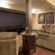 Others use thin 3 to 4 round pole wraps, but the problem is that they look just like a basement pole wrap, without adding any decorative architectural elements! Pole Basement Ideas Photos Houzz
