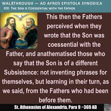 At Nicaea The Church Defined Christ As Homoousios Greek Or Consubstantialis Latin Coessential In This Translation With The Father This Meant That C Citaten