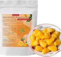 Amazon.com : WEIJUEJIYI Mango peeled Gummy candies 250g ...