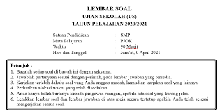 Berikut ini adalah rincian soal essay penjaskes kelas 12 sma/ma semester 1. Soal Dan Kunci Jawaban Ujian Sekolah Pjok Smp Tahun Pelajaran 2020 2021 Kurikulum Darurat Didno76 Com