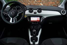 The car engine displacement is 1398 cm³, 64 kw/87 hp, benzine. File Opel Adam 1 4 Slam Innenraum 15 Januar 2014 Dusseldorf Jpg Wikimedia Commons