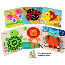 Whether the skill level is as a beginner or something more advanced, they're an ideal way to pass the time when you have nothing else to do like waiting in an airport, sitting in your car or as a means to. Levelup Toys Wooden Jigsaw Puzzles 6 Pack Animal For Toddlers Kids 1 2 3 Years Old Educational Toys Planet
