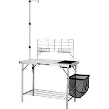 Portable Kitchen Sink Table Outdoor Folding Camping Camp Kit Food Cooking Prep Portable Camp Kitchen Camp Kitchen Outdoor Camping Kitchen