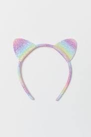 Diadeem Met Oortjes Roze Meerkleurig Kinderen H M Nl Girls Accessories Unicorn Fashion Ear Headbands
