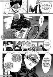 Tsukishima Being Forced To Babysit Haikyuu Manga Haikyuu Haikyuu Anime