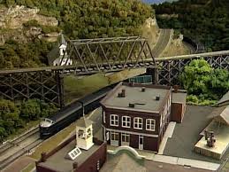 Overview Of The M K Division Of The B O Model Railroad Academy Model Train Layouts Model Railroad Model Trains