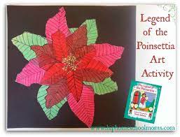 Legend Of The Poinsettia Art Activity Hip Homeschool Moms