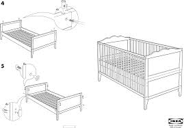 Failure to follow these warnings. Ikea Crib Aa 152450 5 User Guide Manualsonline Com Ikea Crib Ikea Hensvik Ikea