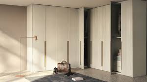 Corner wardrobes maximise your space, offering a sartorial storage solution that will keep your clothes and accessories well organised and in easy reach. Island Unikawood Corner Wardrobe
