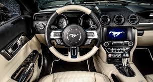 Carlex Adds Whole Lotta Leather And Carbon To Mustang Gt Interior Carscoops Mustang Gt Ford Mustang Mustang Interior