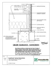 .builders proper installation procedures for installing james hardie siding products. James Hardie Building Products Inc Cad Arcat